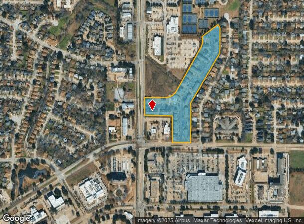 3532 Matlock Rd, Arlington, TX Parcel Map
