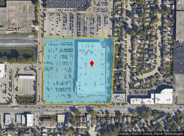 6150 W Touhy Ave, Niles, IL Parcel Map