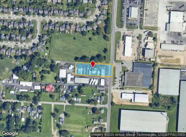 4037 Lockbourne Rd, Columbus, OH Parcel Map