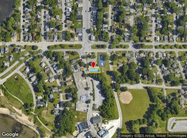  830 Oakland Beach Ave, Warwick, RI Parcel Map