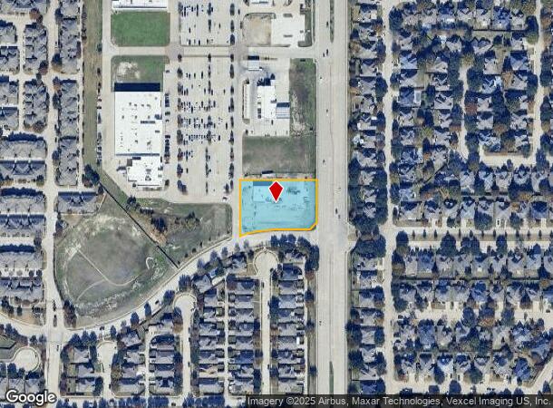  380 S Custer Rd, Mckinney, TX Parcel Map