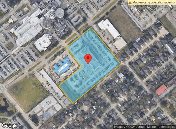  495 W Medical Center Blvd, Webster, TX Parcel Map