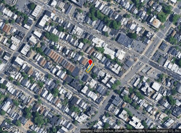  213 Clinton Ave, Jersey City, NJ Parcel Map