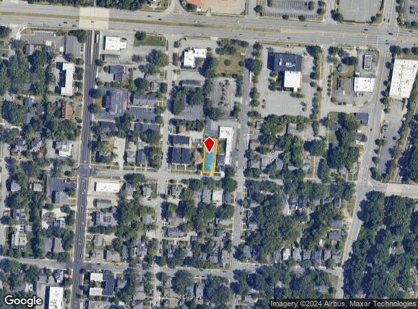  209 E Bessemer Ave, Greensboro, NC Parcel Map