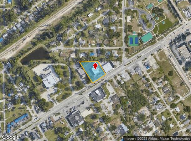 4625 Palm Beach Blvd, Fort Myers, FL Parcel Map