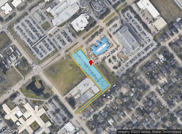 561 W Medical Center Blvd, Webster, TX Parcel Map