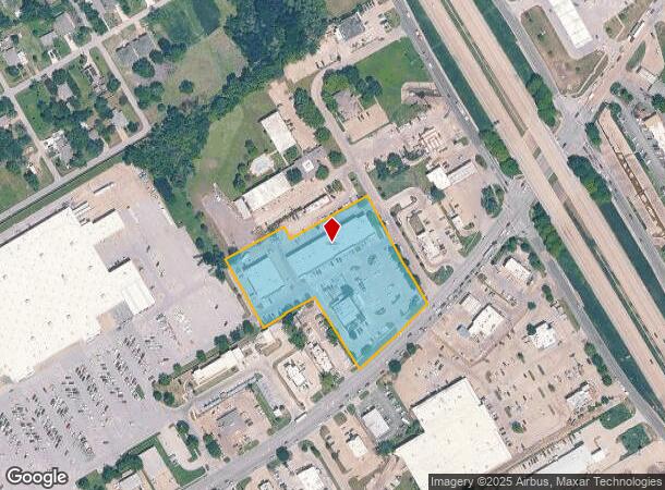  1012 E Ennis Ave, Ennis, TX Parcel Map