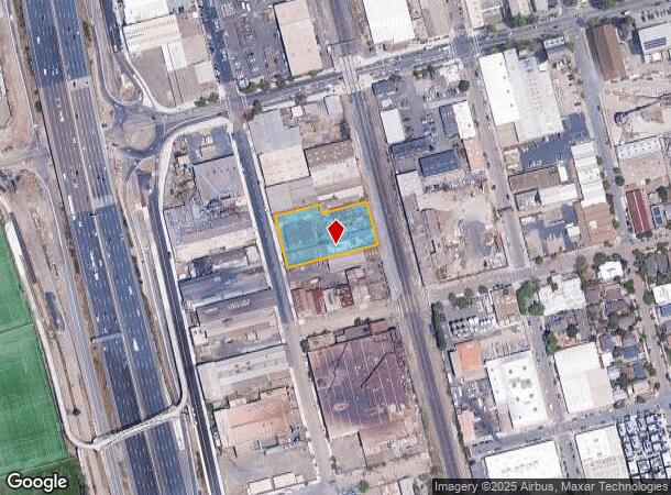  1333 2Nd St, Berkeley, CA Parcel Map