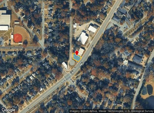  1711 Warm Springs Rd, Columbus, GA Parcel Map