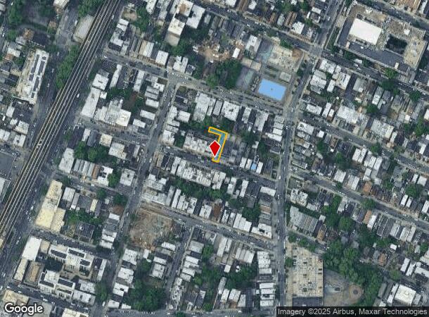 761 E 214Th St, Bronx, NY Parcel Map