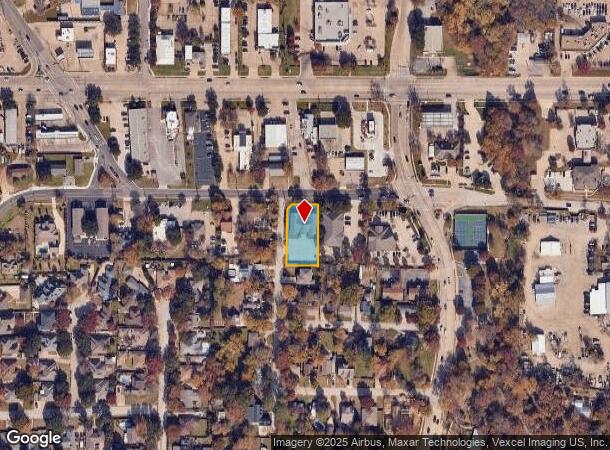 967 W Wall St, Grapevine, TX Parcel Map