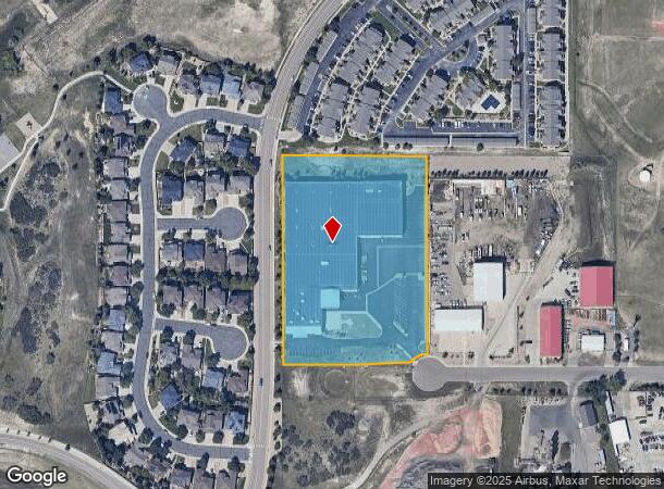  1211 Atchison Ct, Castle Rock, CO Parcel Map