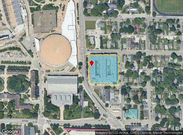  720 Northwestern Ave, West Lafayette, IN Parcel Map