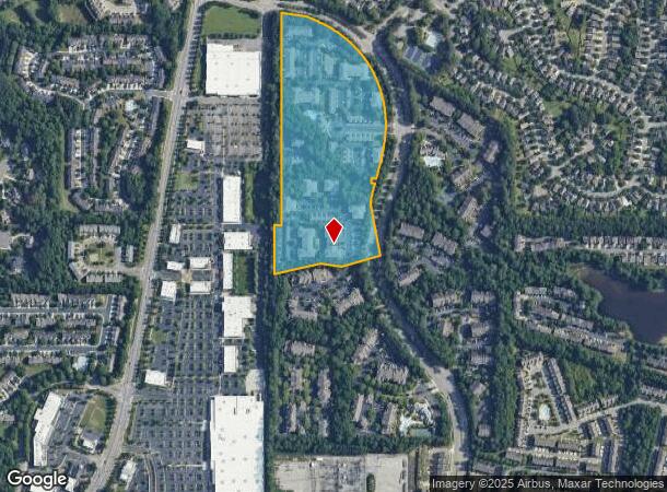 13200 Summit Blvd, Alpharetta, GA Parcel Map