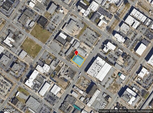 537 Pine St, Macon, GA Parcel Map
