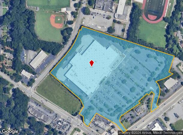  3580 Memorial Dr, Decatur, GA Parcel Map