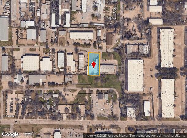 2406 Hinton Dr, Irving, TX Parcel Map