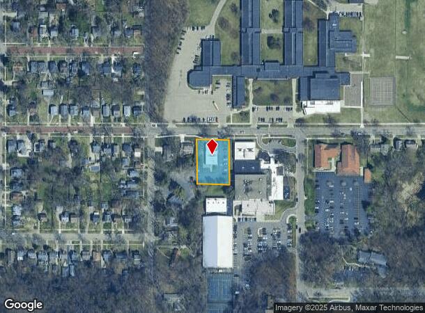 1023 W Maple St, Kalamazoo, MI Parcel Map