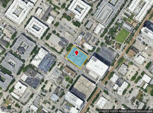 3100 Travis St, Houston, TX Parcel Map
