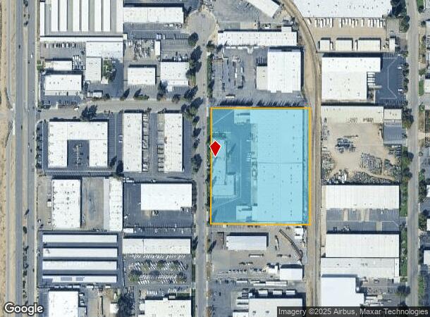 2788 N Larkin Ave, Fresno, CA Parcel Map