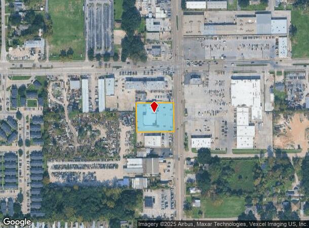 7413 Airline Dr, Houston, TX Parcel Map