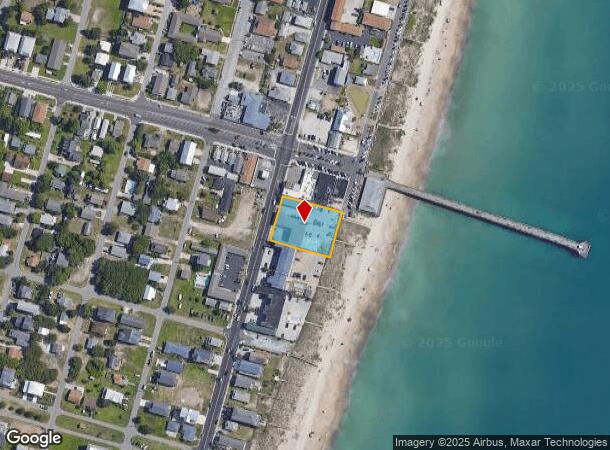  109 Fort Fisher Blvd S, Kure Beach, NC Parcel Map