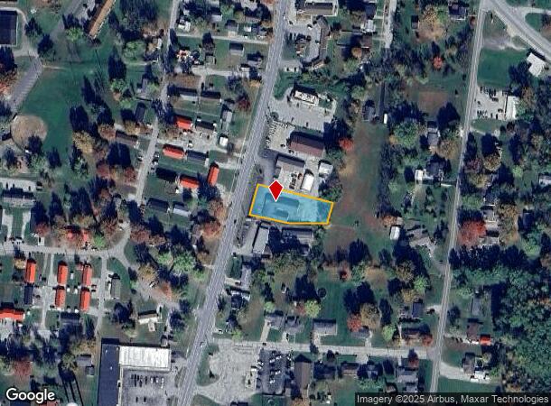  630 S Adams St, Versailles, IN Parcel Map