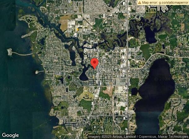  1539 Northbend Dr, Tarpon Springs, FL Parcel Map