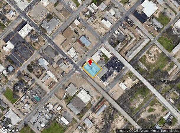  1728 Franklin Ave, Waco, TX Parcel Map