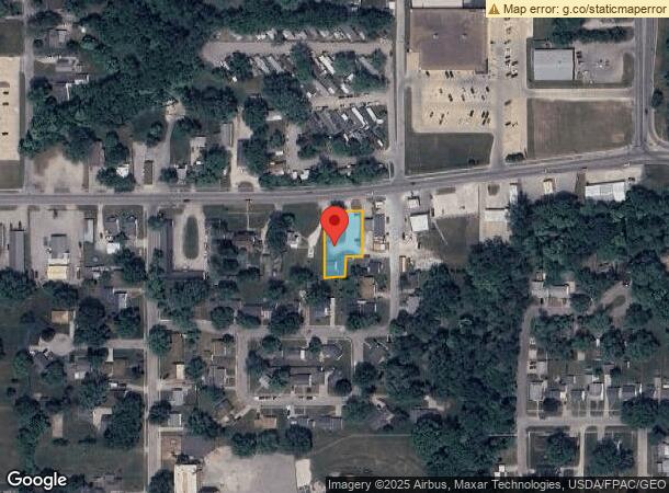  1406 Albia Rd, Ottumwa, IA Parcel Map