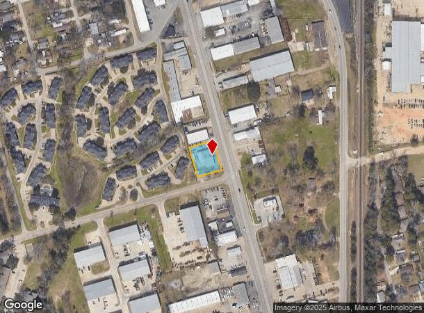 711 S Frazier St, Conroe, TX Parcel Map