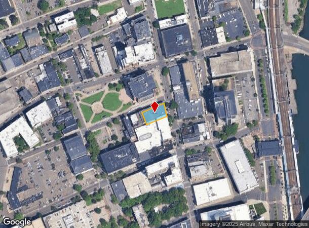  1021 Main St, Bridgeport, CT Parcel Map