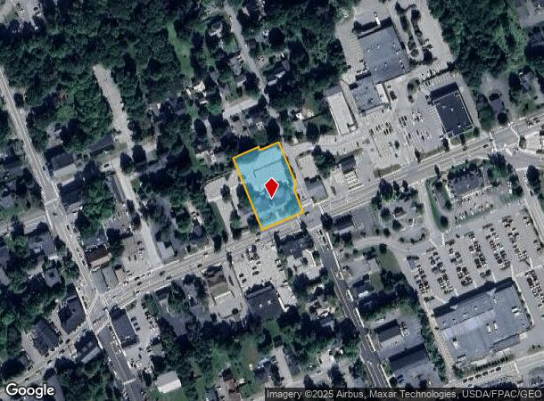  64 Main St, Gorham, ME Parcel Map