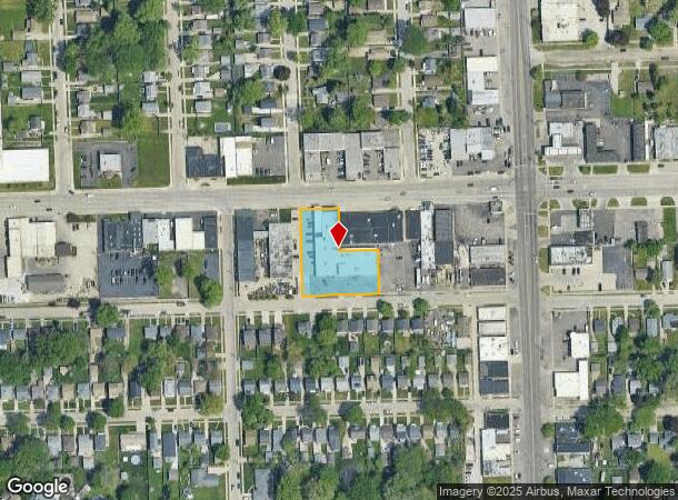 1776 E 9 Mile Rd, Hazel Park, MI Parcel Map