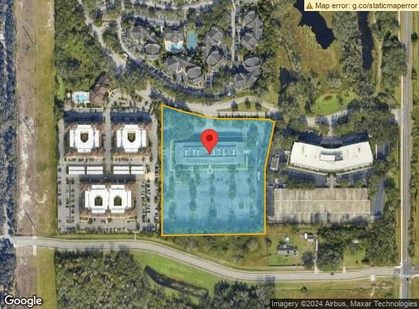  12906 Tampa Oaks Blvd, Temple Terrace, FL Parcel Map