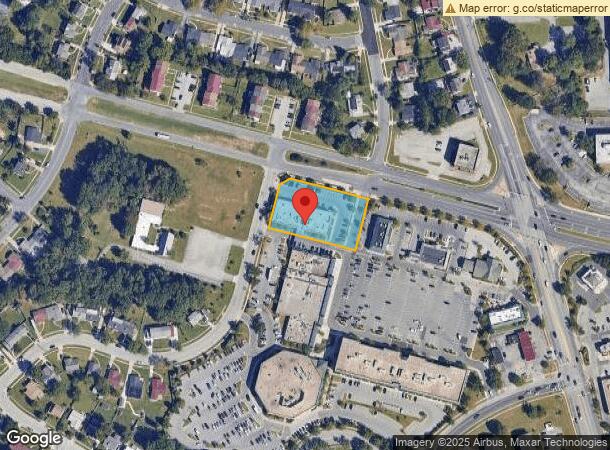  7175 Security Blvd, Windsor Mill, MD Parcel Map