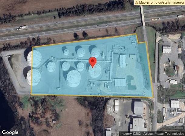  2725 Central Airport Rd, North Little Rock, AR Parcel Map