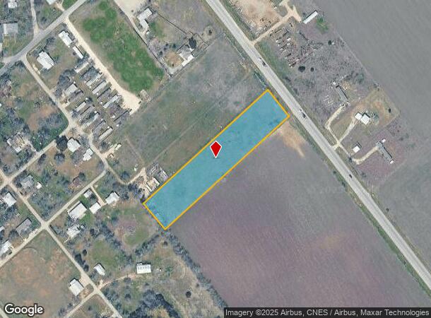  8865 San Marcos Hwy, Fentress, TX Parcel Map