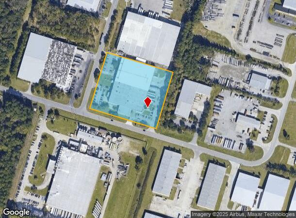  102 Eli Whitney Blvd, Savannah, GA Parcel Map