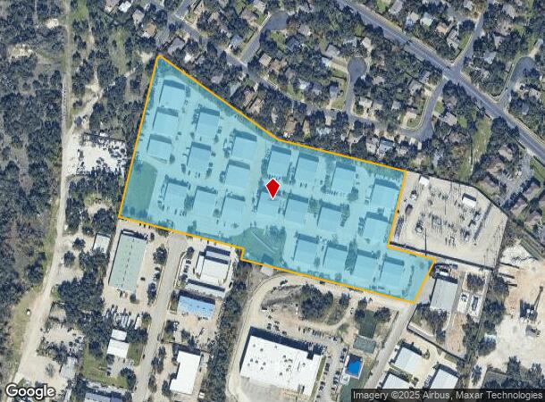  2000 Windy Ter, Cedar Park, TX Parcel Map