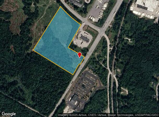  2019 Washington St, Auburn, ME Parcel Map