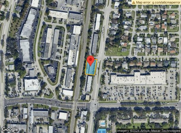  4199 N Dixie Hwy, Boca Raton, FL Parcel Map