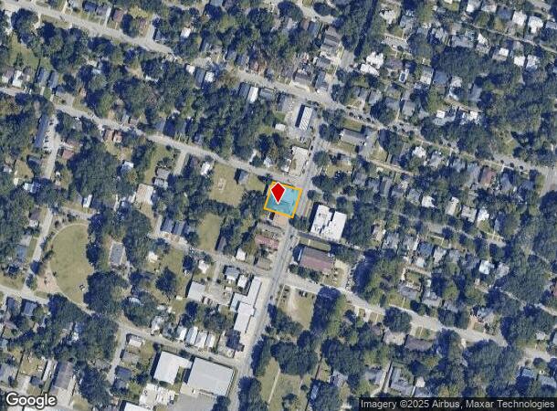  3801 Bull St, Savannah, GA Parcel Map