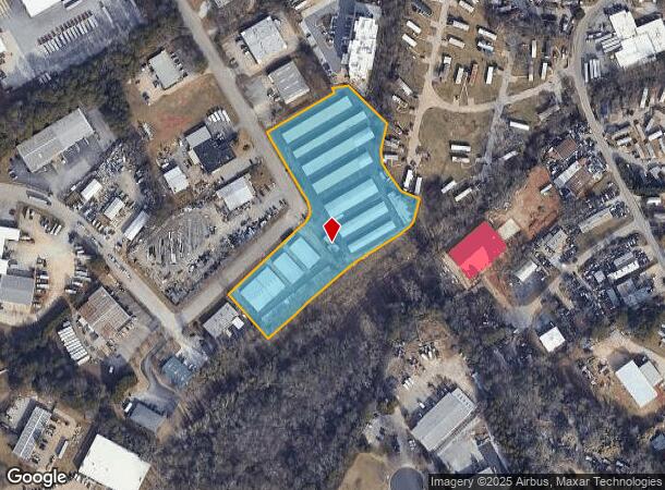  1980 Delta Dr, Gainesville, GA Parcel Map