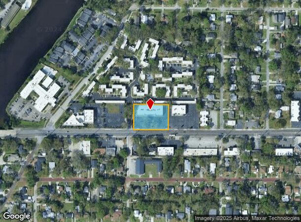  829 W Dr Martin Luther King Jr Blvd, Tampa, FL Parcel Map