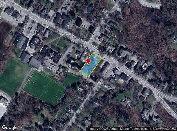  116 Main St, Yarmouth, ME Parcel Map