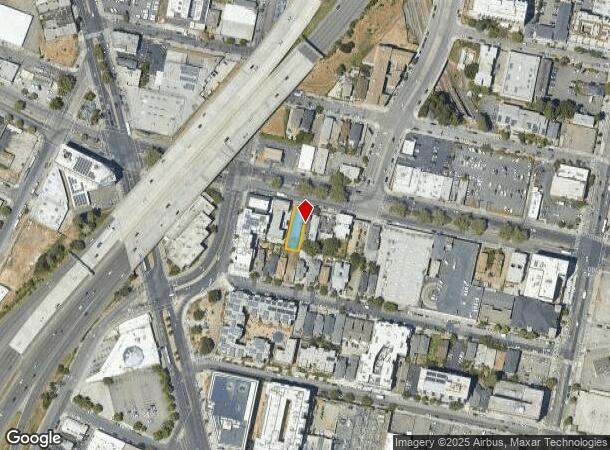  635 W Grand Ave, Oakland, CA Parcel Map