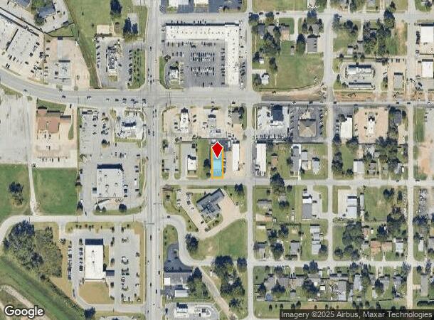  511 W Aquarium Pl, Jenks, OK Parcel Map