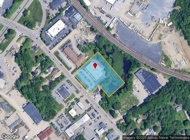  1413 Grafton St, Worcester, MA Parcel Map