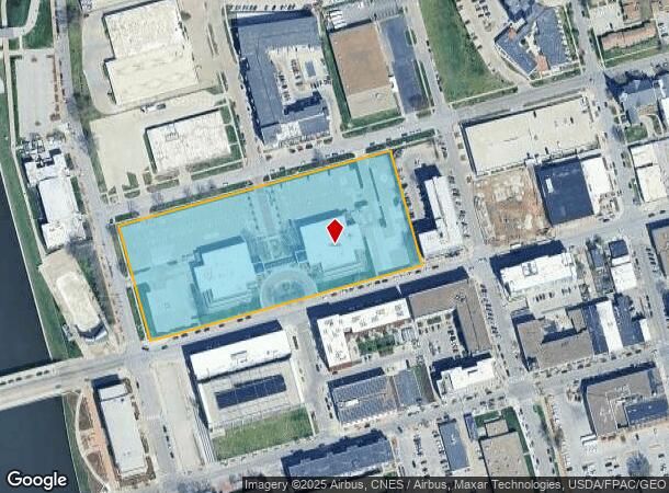  200 E Grand Ave, Des Moines, IA Parcel Map